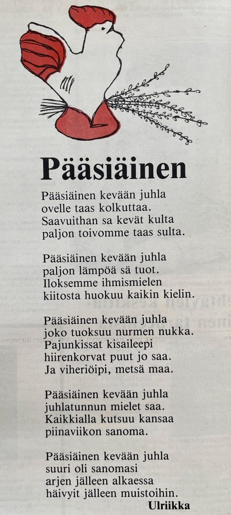 Poimintoja Pyhäkkään pääsiäisistä - Pyhäjärven Sanomat