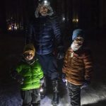 Kuva joulupolun tunnelmista