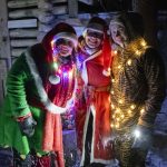 Kuva joulupolun tunnelmista