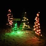 Kuva joulupolun tunnelmista