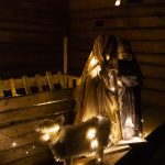 Kuva joulupolun tunnelmista