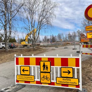 Alikulku työmaa SK