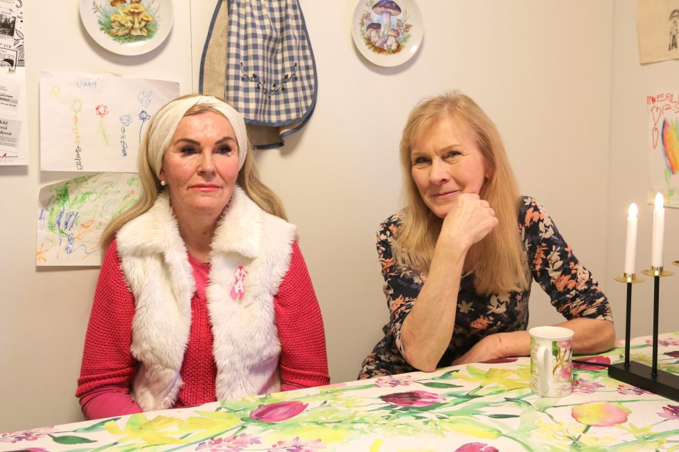 Eija Paivinen ja Maria Komu SR-1 korj