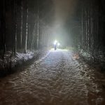 Kuva joulupolun tunnelmista