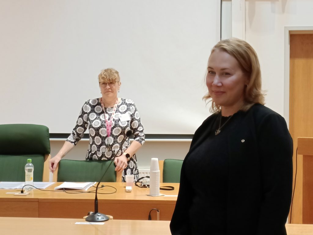 Ritva Rönkkö ja Irina Trifonova