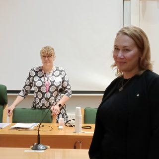 Ritva Rönkkö ja Irina Trifonova