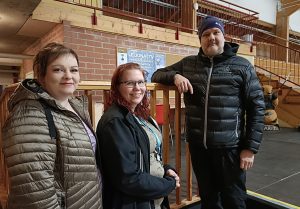 Riina Liimatainen, Maarit Halonen ja Jari Tenhunen