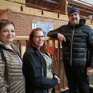 Riina Liimatainen, Maarit Halonen ja Jari Tenhunen