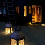 Kuva joulupolun tunnelmista