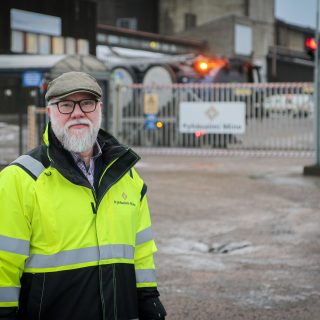 Kaivoksenjohtaja Aki Tuikka Pyhasalmi Mine SR-2