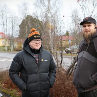 Kauko Tikkanen ja Esa Ryynänen SR-1