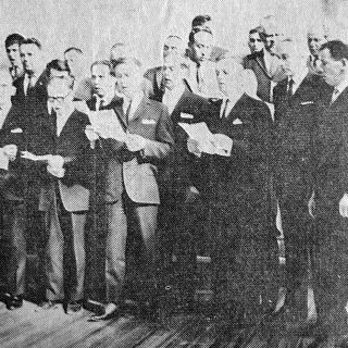 Laulumiehet vappuna 1967b
