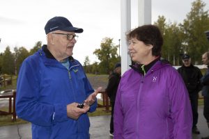 Paavo Leskinen ja Kirsti Mustakallio.