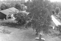 Näkymää kirkon katolta 1990luku