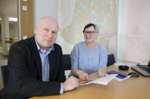 Sami Laukkanen ja Arja Rantapelkonen