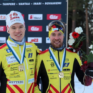 SM Niilo Moilanen ja Joni Mäki kuva Johanna Pelttari