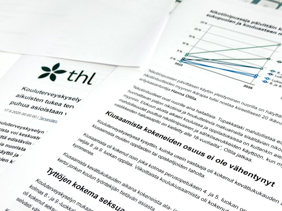 THL-kouluterveyskysely2025