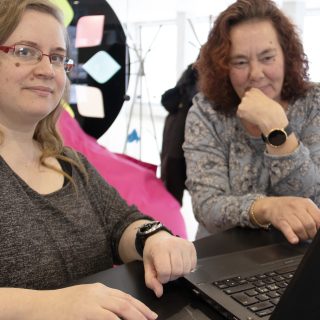 Tonttupeli Heidi ja Kaarina MM