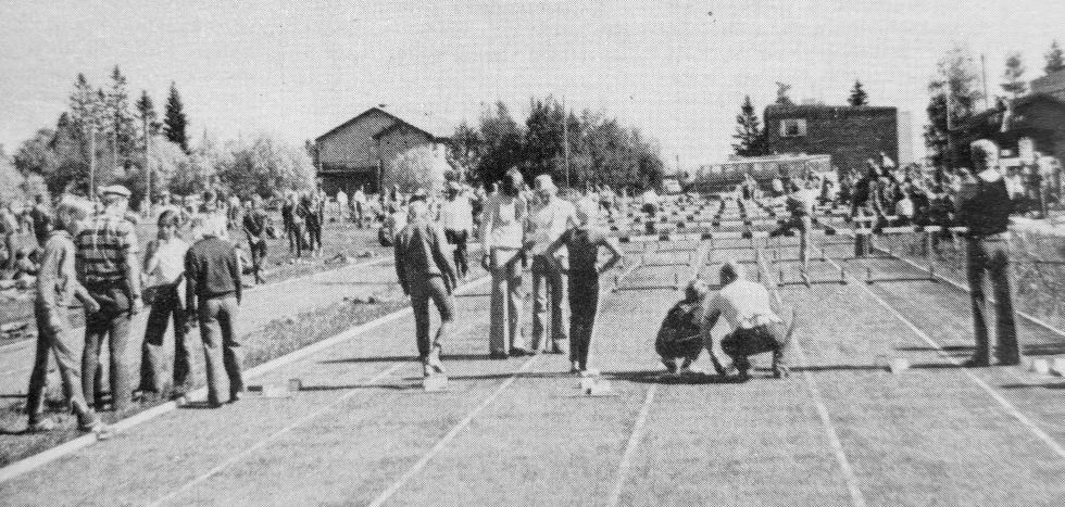 VKO33 50v Nuorten yleisurheilu 14.8.1975