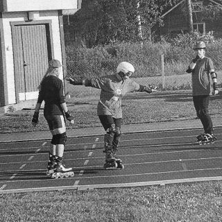 VKO34 25v Rullaluisteluilta 25.8.1999