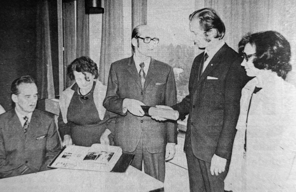 VKO5 50v Karjalan Liiton suurjuhlaviesti 30.1.1975