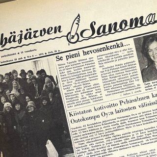 VKO9 50v Helena Takalo 28.2.1974 artikkeli
